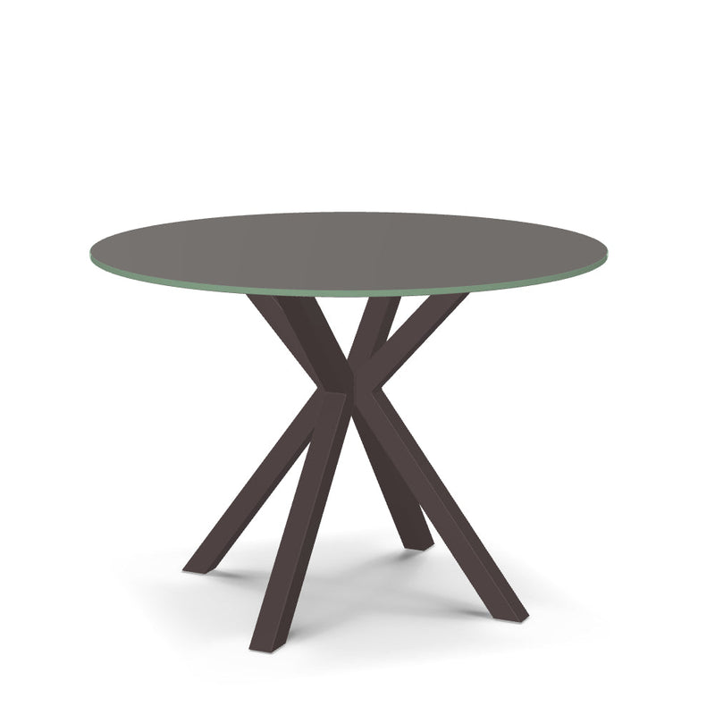 Asterisk Table w/ Glass Tabletop