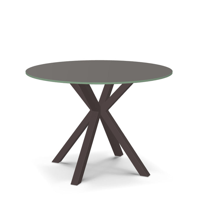 Asterisk Table w/ Glass Tabletop