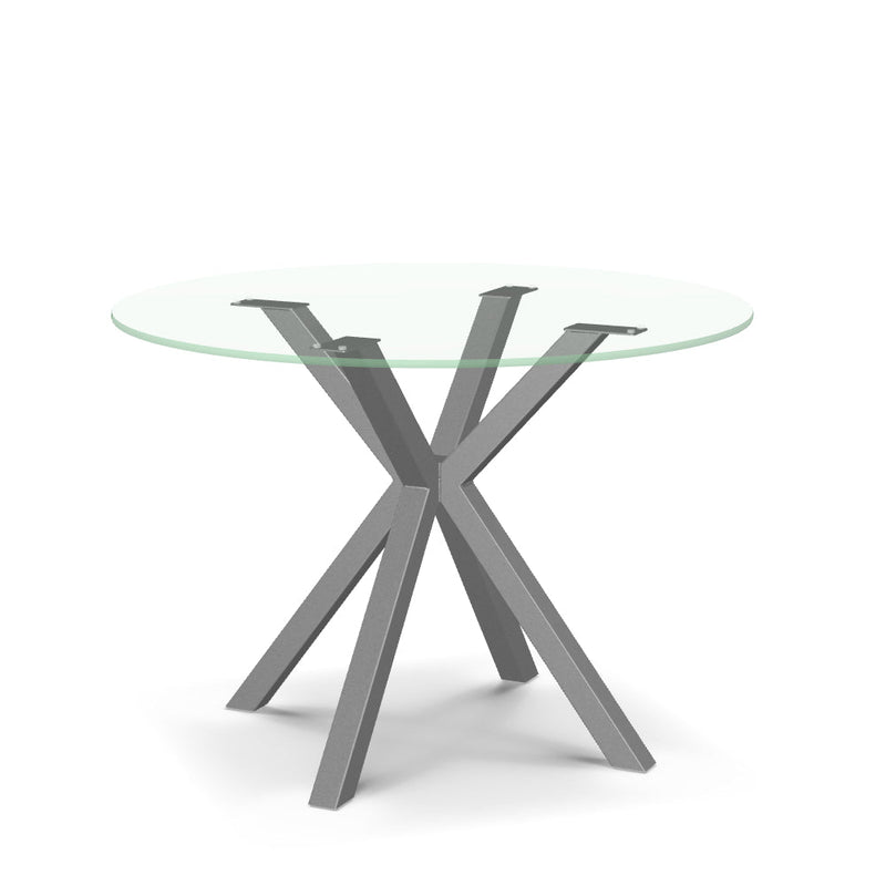 Asterisk Table w/ Glass Tabletop