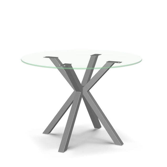 Asterisk Table w/ Glass Tabletop