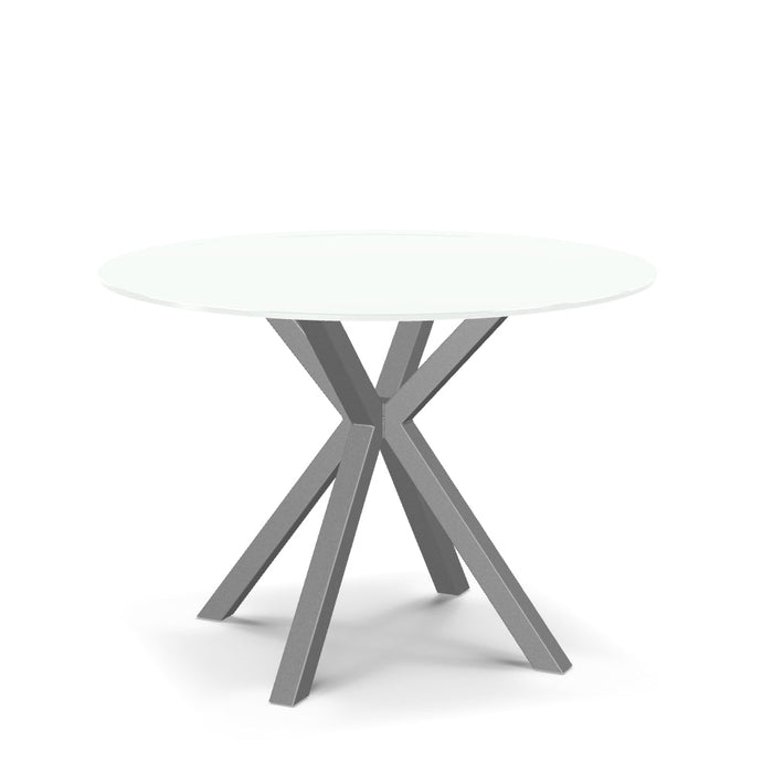 Asterisk Table w/ Glass Tabletop