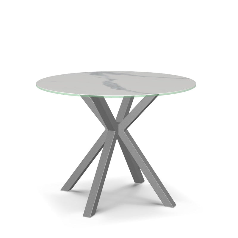 Asterisk Table w/ Italian Porcelain Tabletop