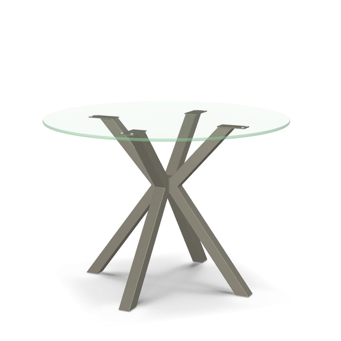 Asterisk Table w/ Glass Tabletop