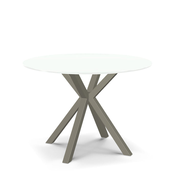 Asterisk Table w/ Glass Tabletop