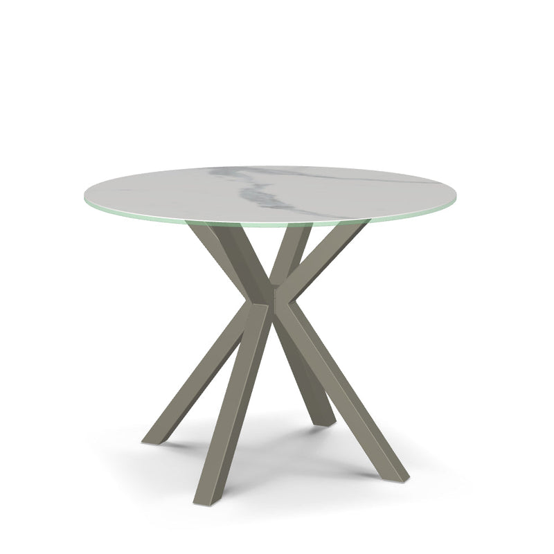 Asterisk Table w/ Italian Porcelain Tabletop