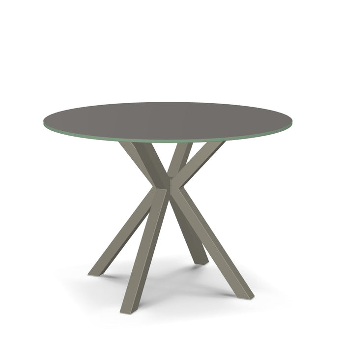 Asterisk Table w/ Glass Tabletop