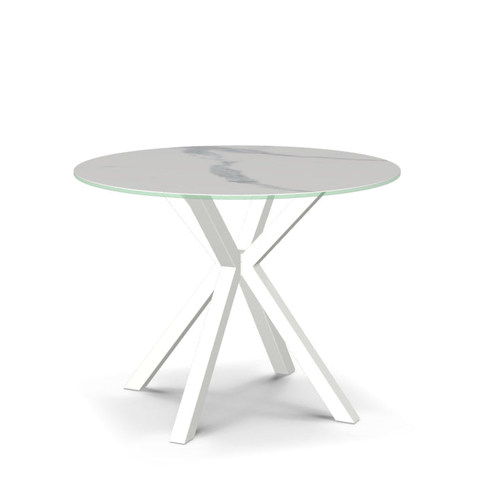 Asterisk Table w/ Italian Porcelain Tabletop