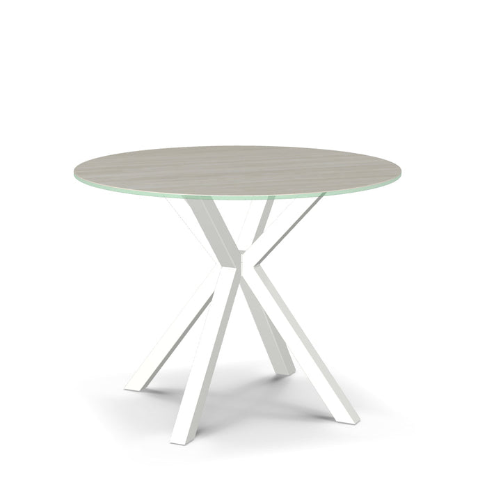 Asterisk Table w/ Italian Porcelain Tabletop