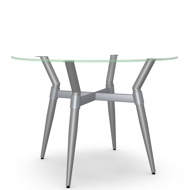 Link Table w/ Glass Tabletop