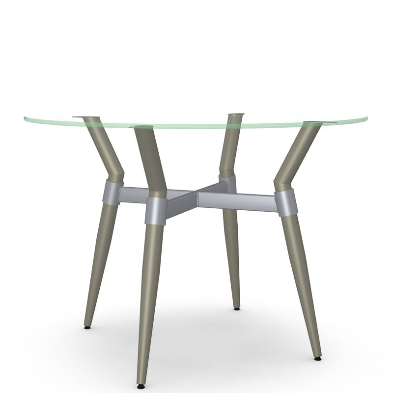 Link Table w/ Glass Tabletop
