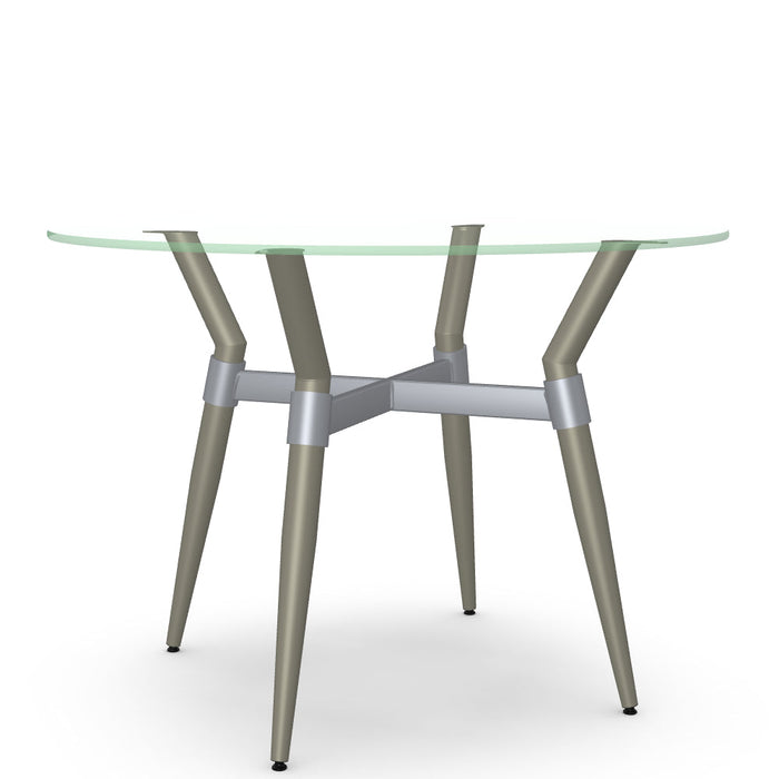Link Table w/ Glass Tabletop