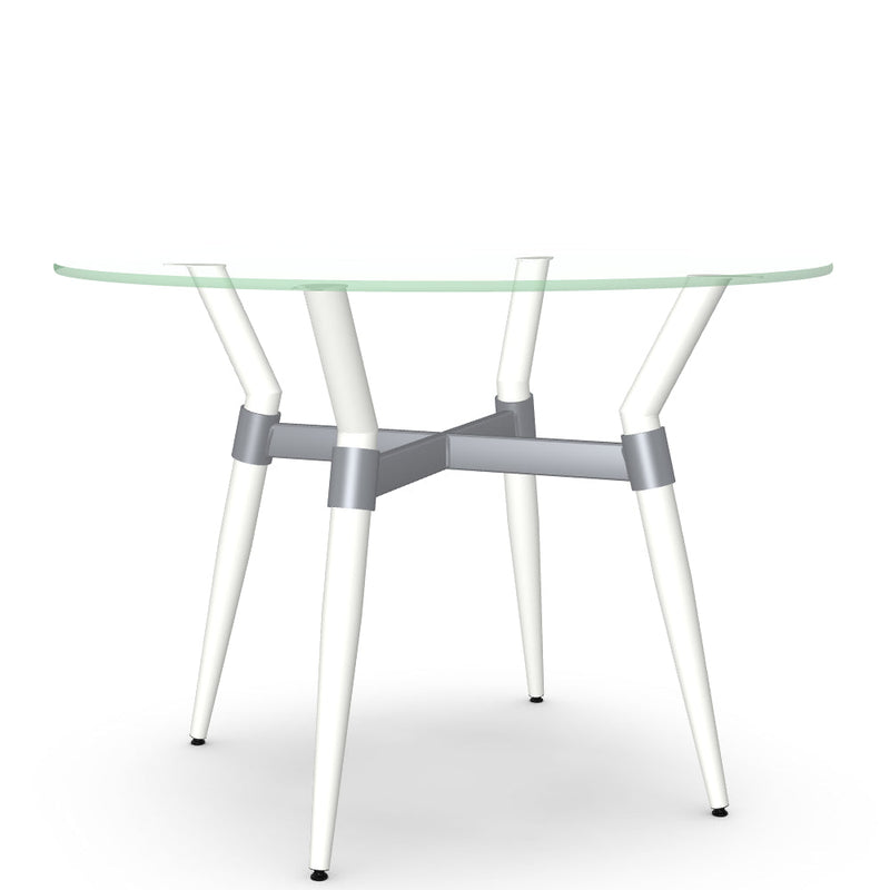 Link Table w/ Glass Tabletop