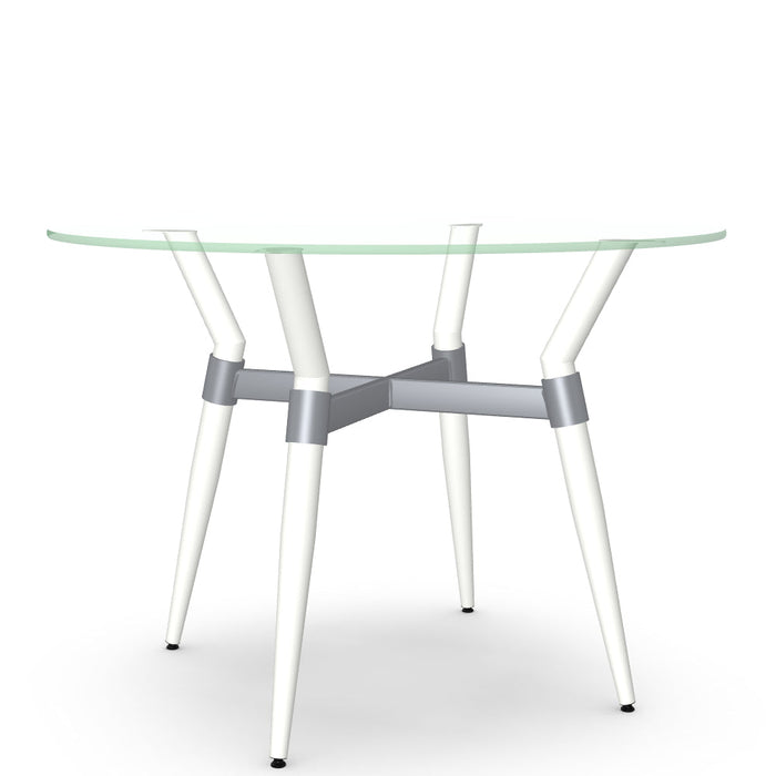 Link Table w/ Glass Tabletop