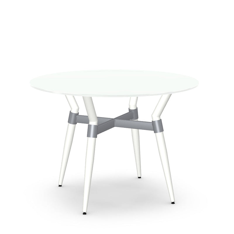 Link Table w/ Glass Tabletop