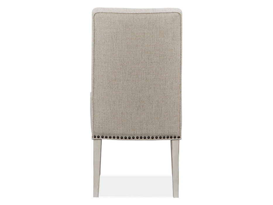 Bronwyn - Bench With Back - Alabaster