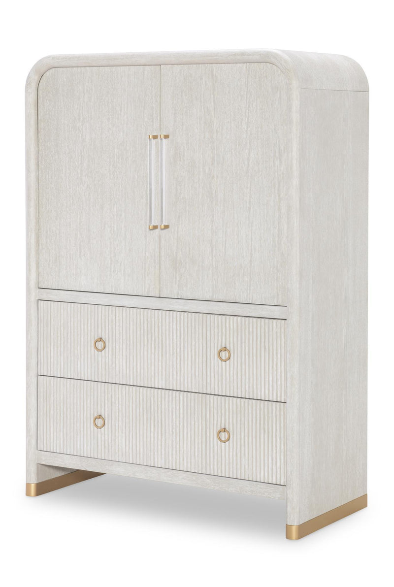 Miramar - Door Drawer Chest - Oyster
