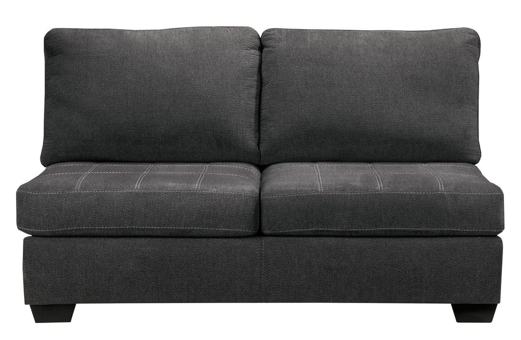 Ambee Slate Left Arm Facing Chaise 3 Pc Sectional