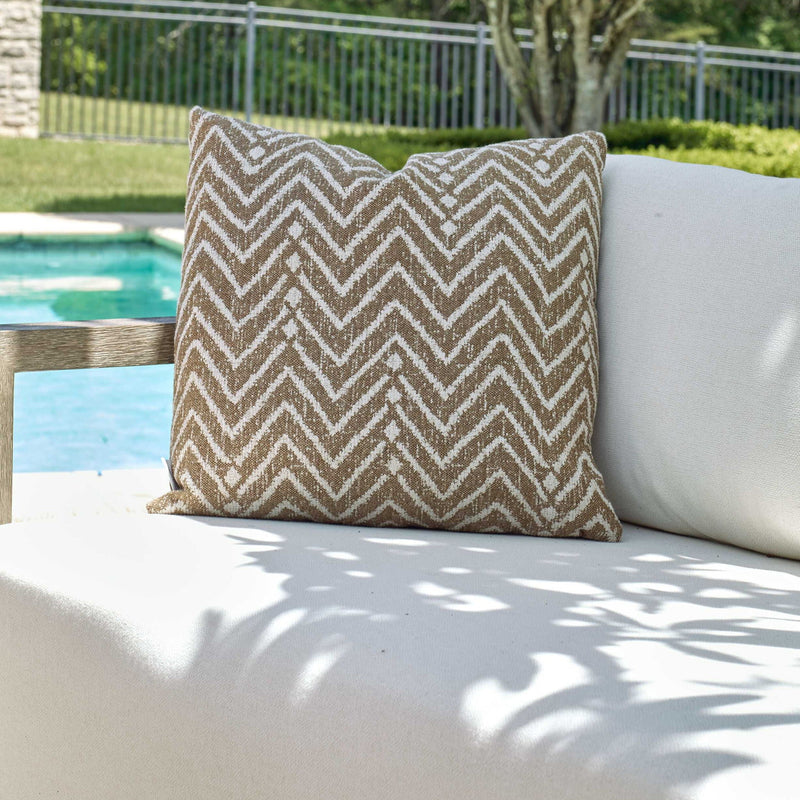 Argo - Outdoor Pillow - Toffee
