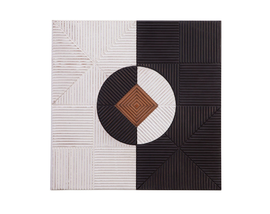 Mercury Wall Hanging - White / Black