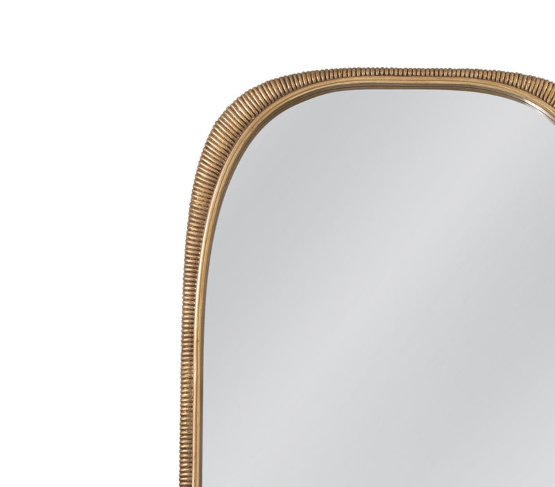Malton - Floor Mirror - Ant Gold