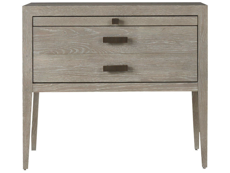 Modern Kennedy Nightstand Dark Gray
