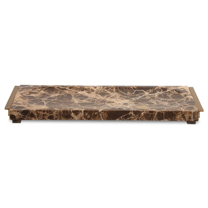 Marble Crest - Tray - Light Brown