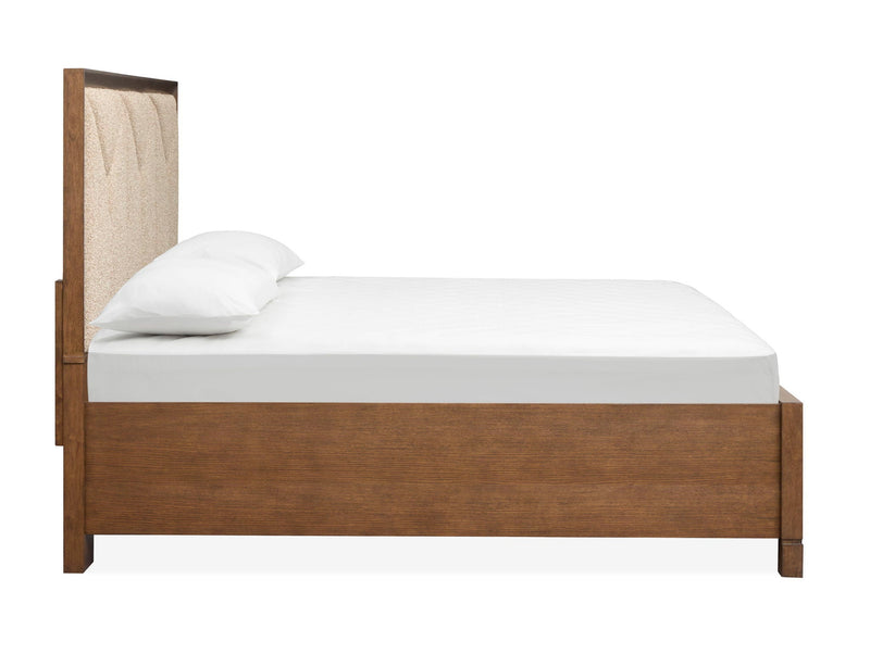Callisto - Upholstered Panel Storage Bed