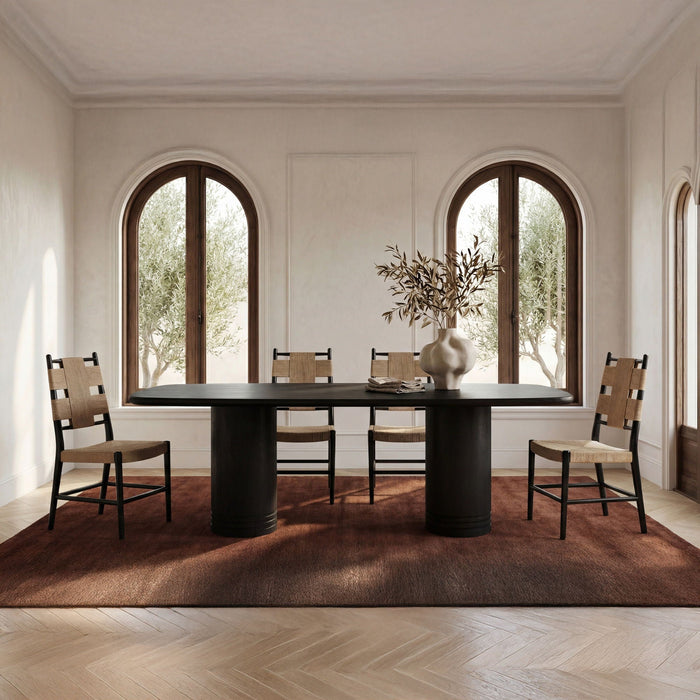Daphne - Dining Table Large - Black