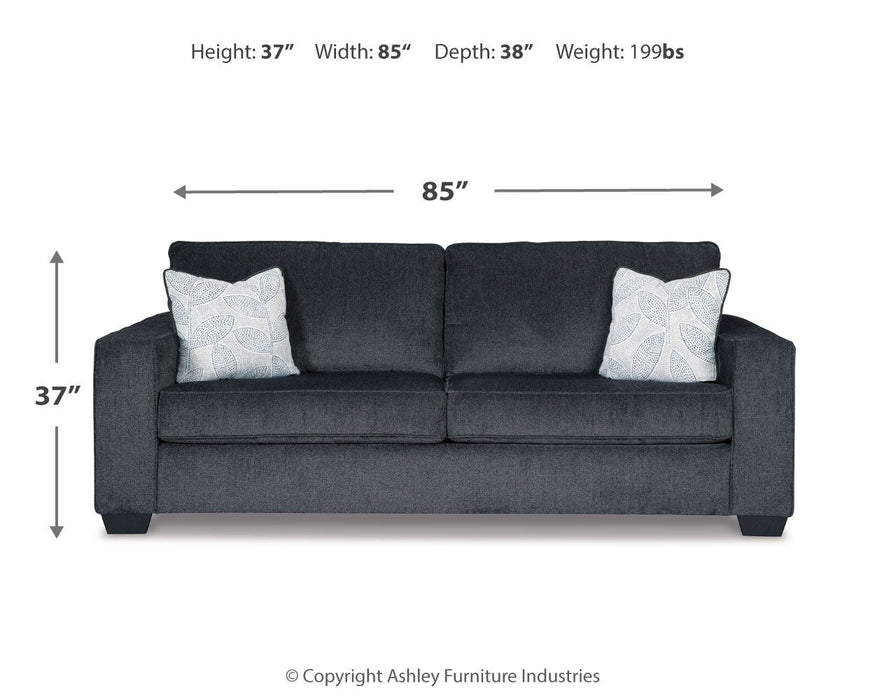 Altari - Queen Sofa Sleeper - Fabric - Slate