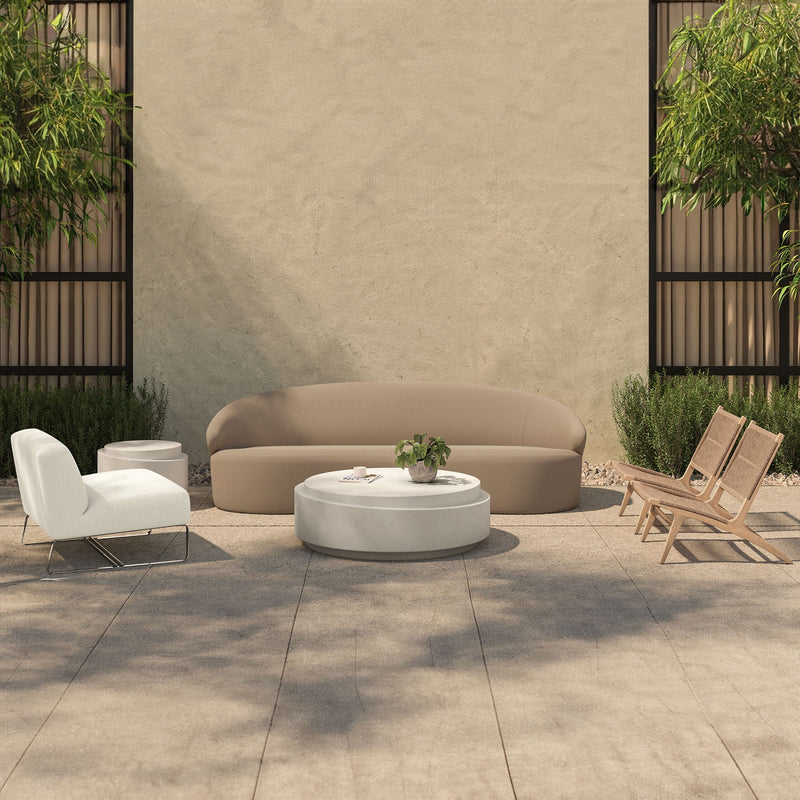 Cosmo - Outdoor Coffee Table - Off White