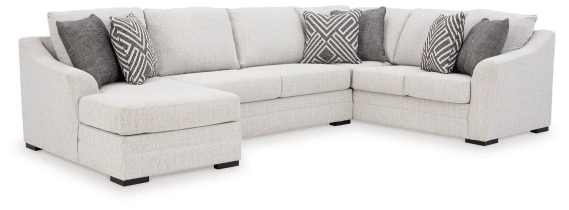 Koralynn 3-Piece Sectional with LHF Chaise