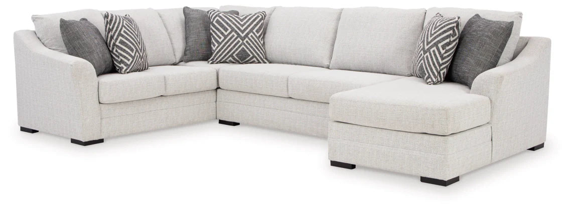 Koralynn 3-Piece Sectional with RHF Chaise