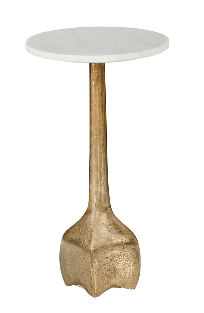 Alvarez - Accent Table - Brass