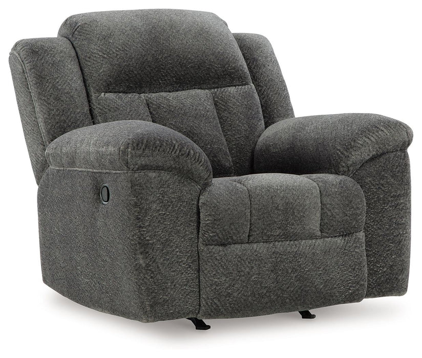 Frohn - Rocker Recliner - Fabric - Graphite
