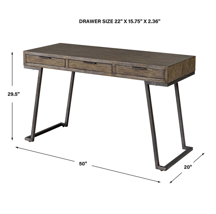 Comrade - Natural Wood Desk