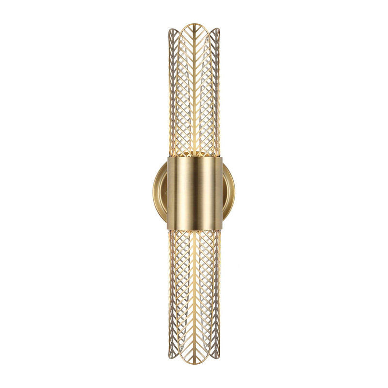 Cret - 2 Light LED Brass Sconce - Bronze