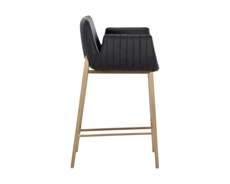 Lucano Counter Stool - Bravo Black
