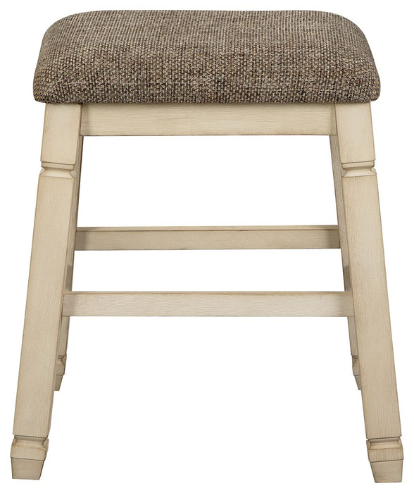 Bolanburg Beige Upholstered Stool (Set of 2)