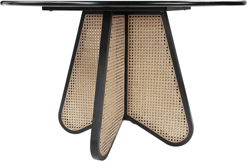 Butterfly - Solid Wood And Natural Cane Table