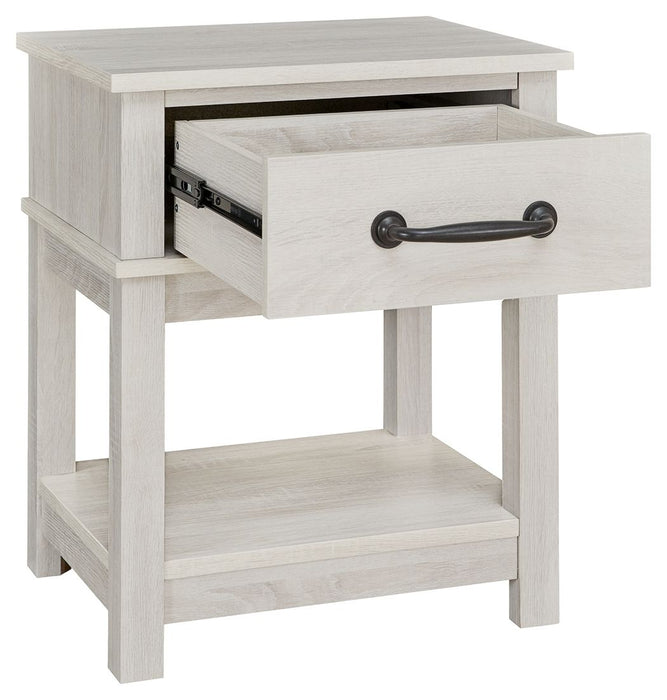 Dorrinson - One Drawer Night Stand - White