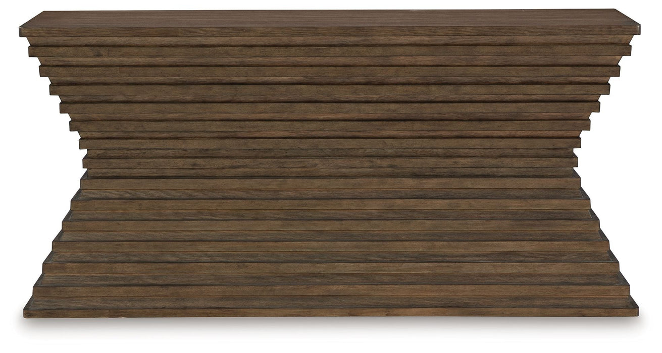 Hannodream - Sofa Table - Warm Brown
