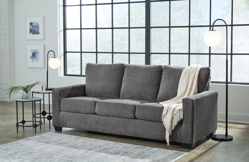 Rannis - Queen Sofa Sleeper - Fabric - Pewter