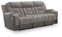 Mixed Motion - Power Reclining Sofa With Adjustable Headrest
