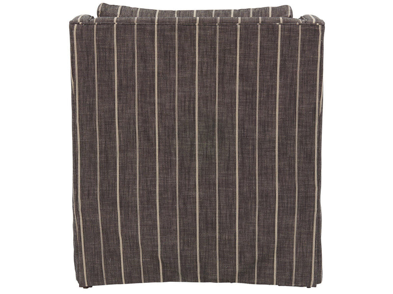 Hudson Skirted Chair Special Order Pearl Silver
