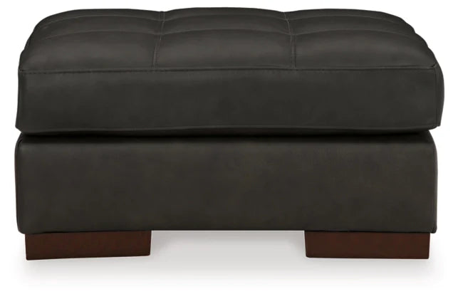 Luigi Ottoman Leather