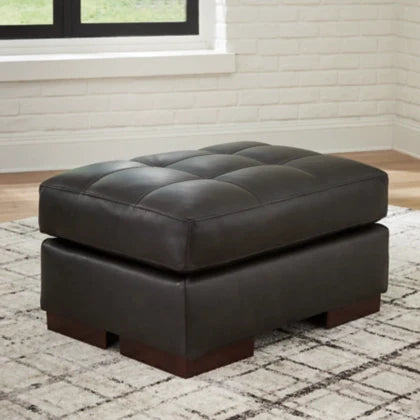 Luigi Ottoman Leather