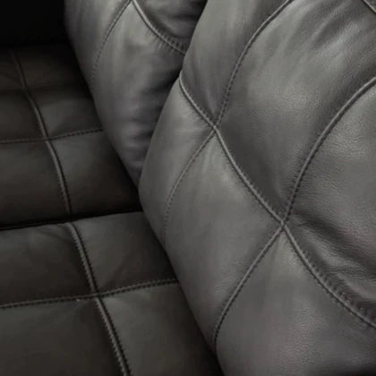 Luigi Leather Loveseat