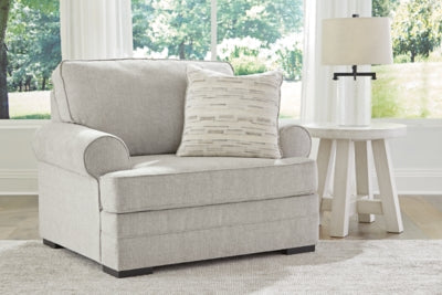 Eastonbridge Sofa Chaise, Oversized Chair, and Ottoman