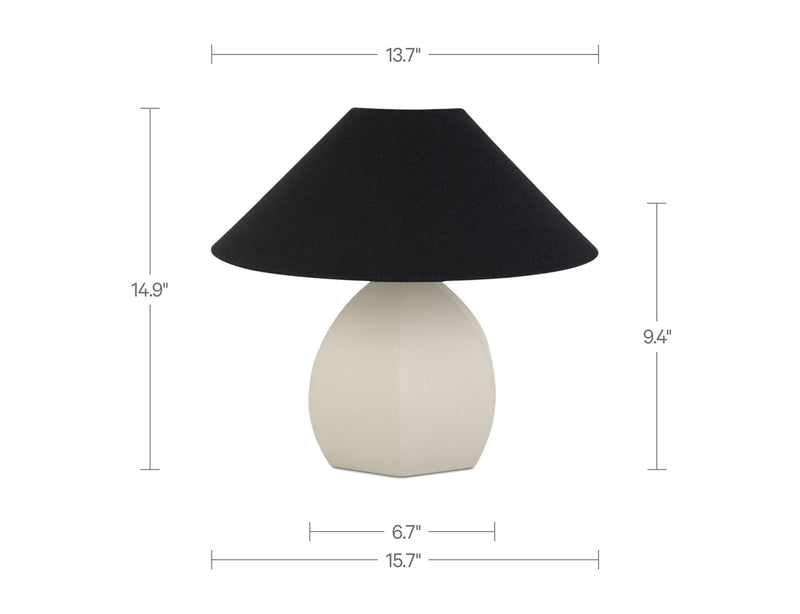 Keeley - Table Lamp - White
