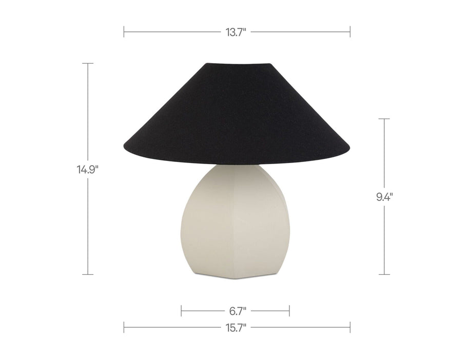 Keeley - Table Lamp - White